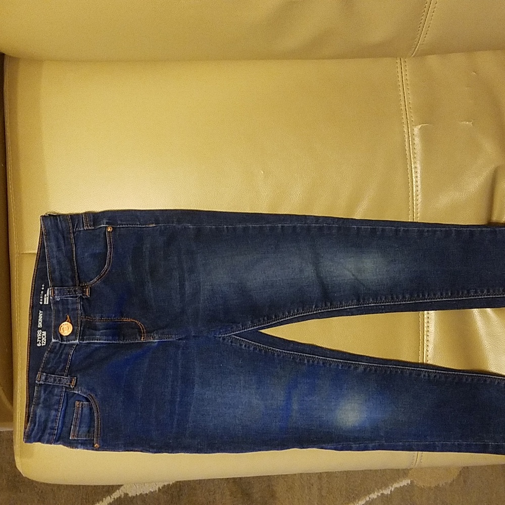 KIDS DENIM & Co. SKINNY JEANS 6-7YRS